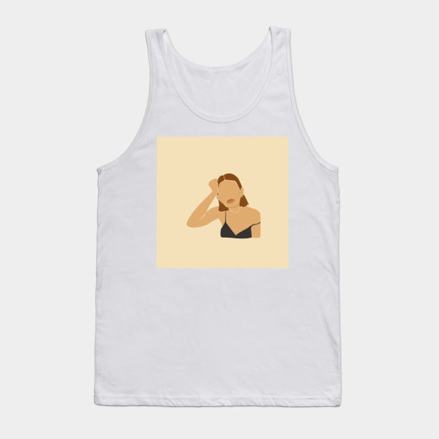 Overthinking Tank Top by NJORDUR